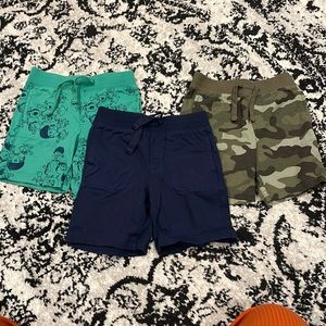 Set of boys shorts